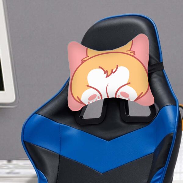 Personalized Corgi Butt Car Headrest Pillow