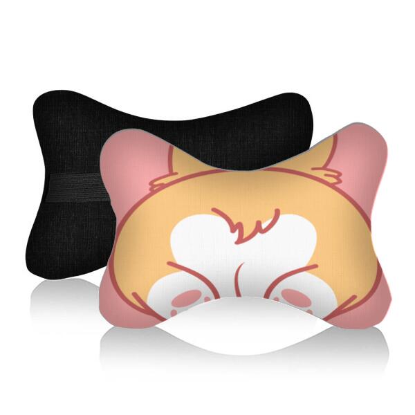 Personalized Corgi Butt Car Headrest Pillow