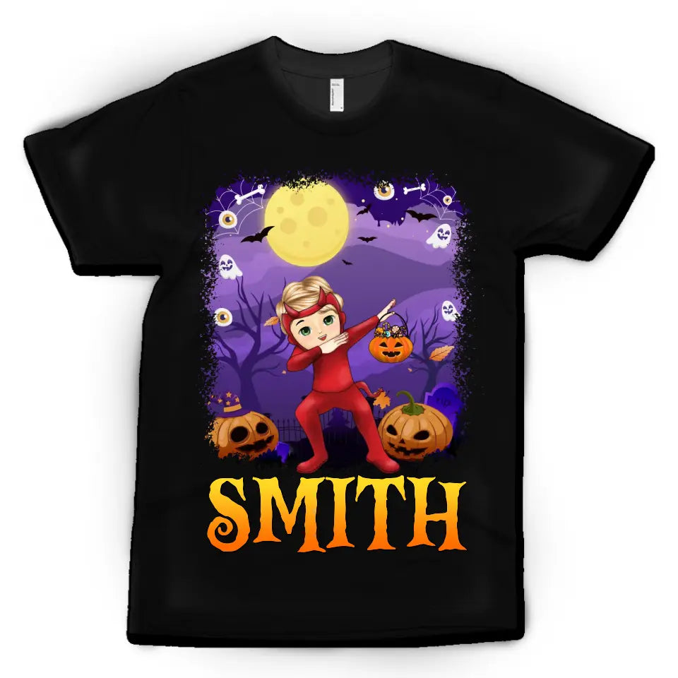 Kid Dabbing Halloween