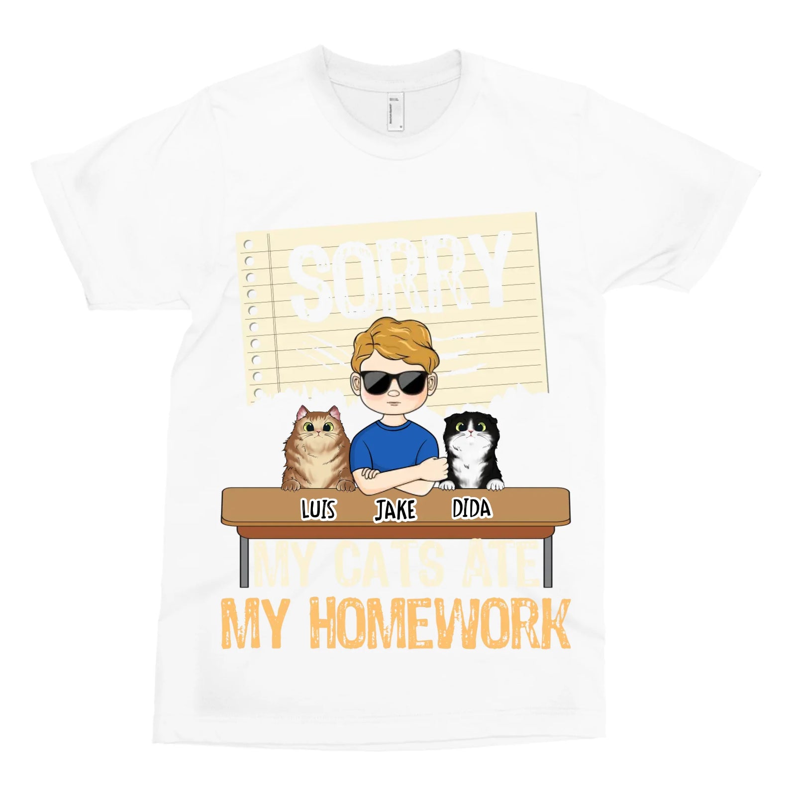 Sorry My Cat Ate My Homework