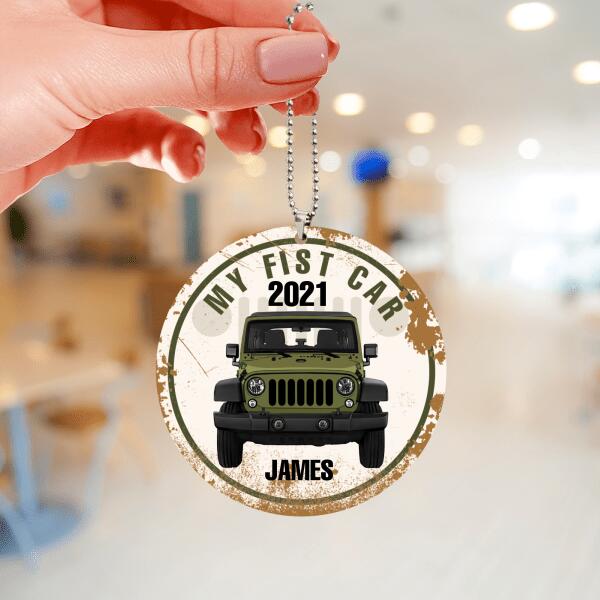 Personalized My First Car Ornament