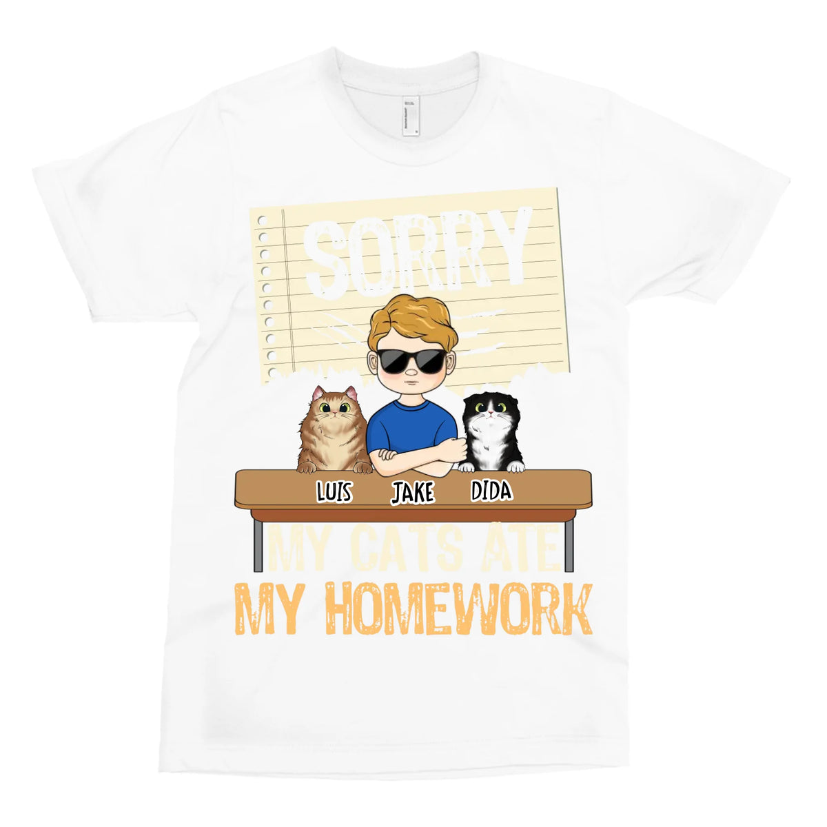 Sorry My Cat Ate My Homework