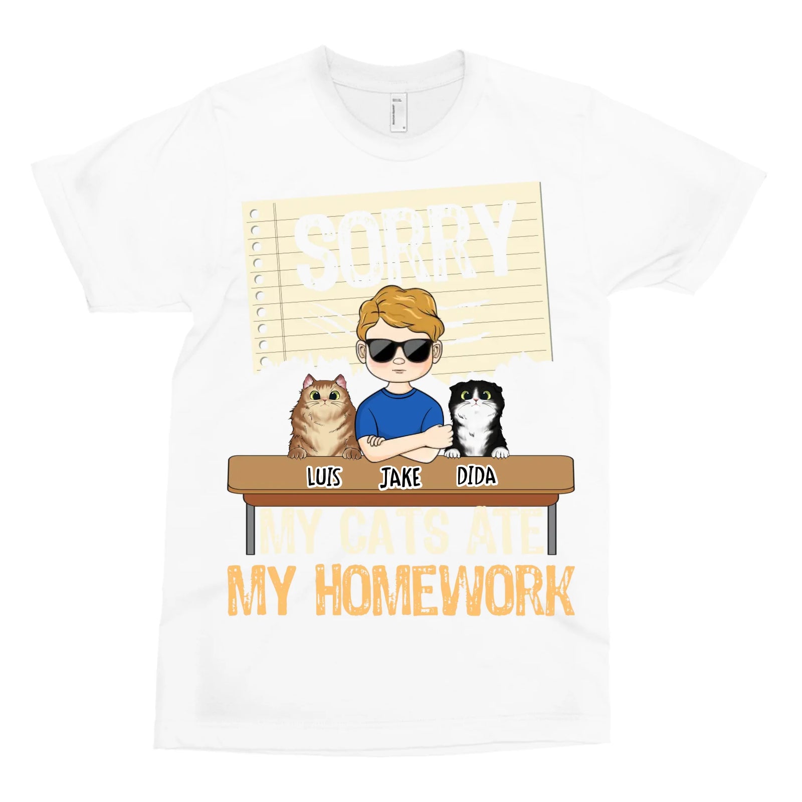 Sorry My Cat Ate My Homework