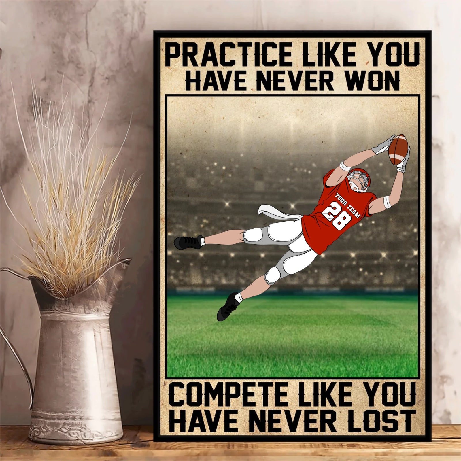 Personalized Practice Like You Have Never Won Compete Like You Have Never Lost Poster